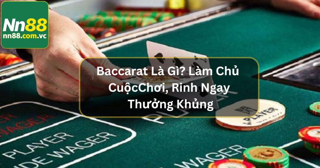 Baccarat Là Gì? Làm Chủ Cuộc Chơi, Rinh Ngay Thưởng Khủng