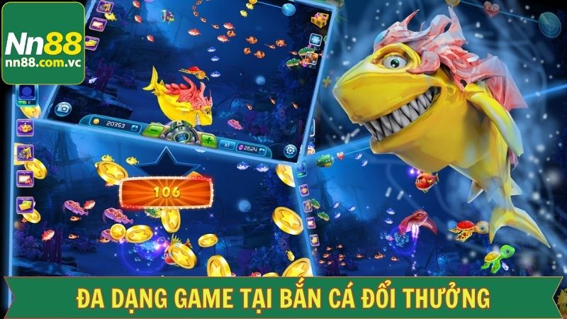 Các tựa game bắn cá đổi thưởng hội viên nên trải nghiệm